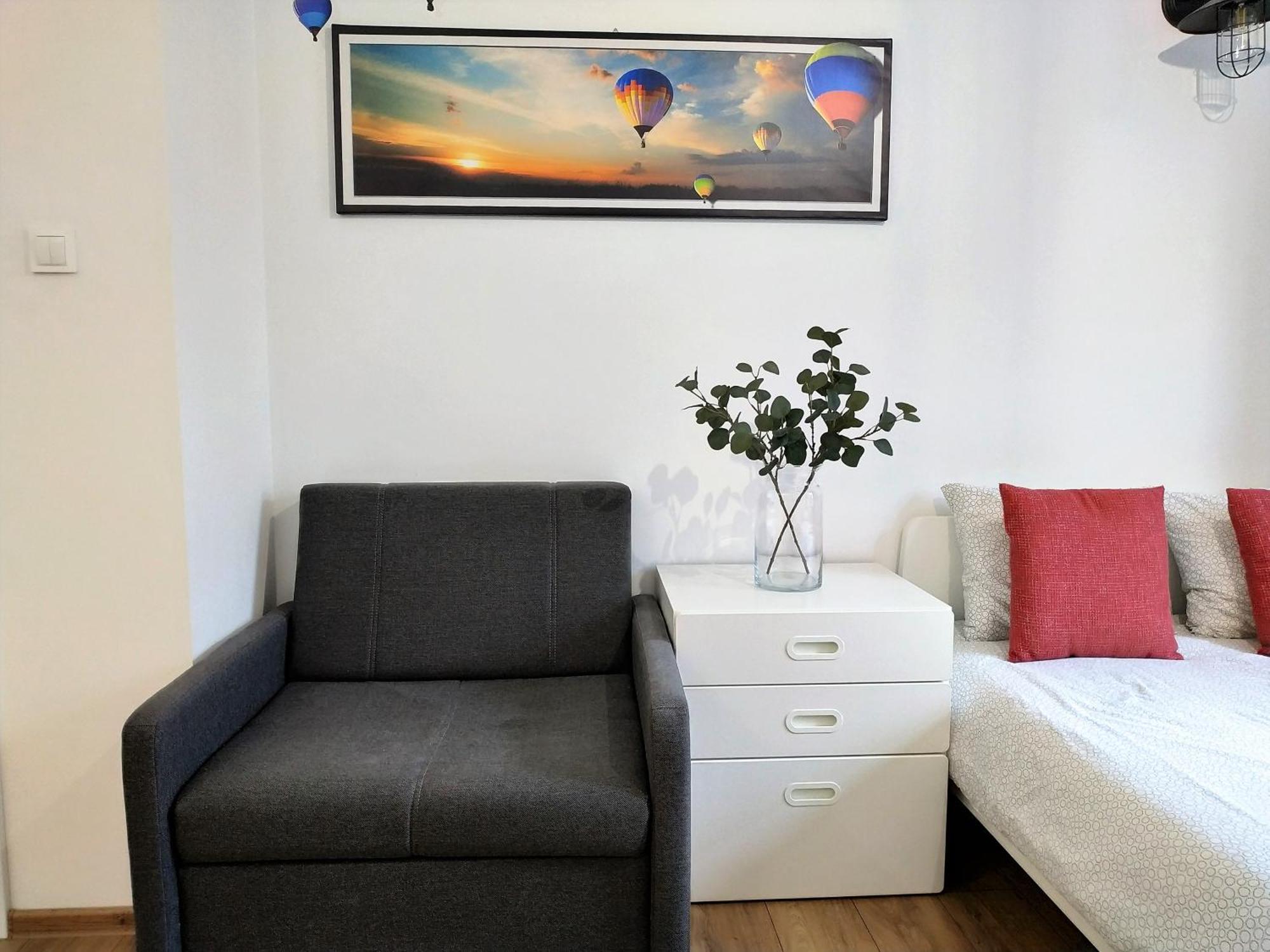 Theapartments Radwanska Лодз Стая снимка